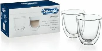 Set di 2 Tazze da Caffè De'Longhi 5513214601 Trasparente 2 Pezzi