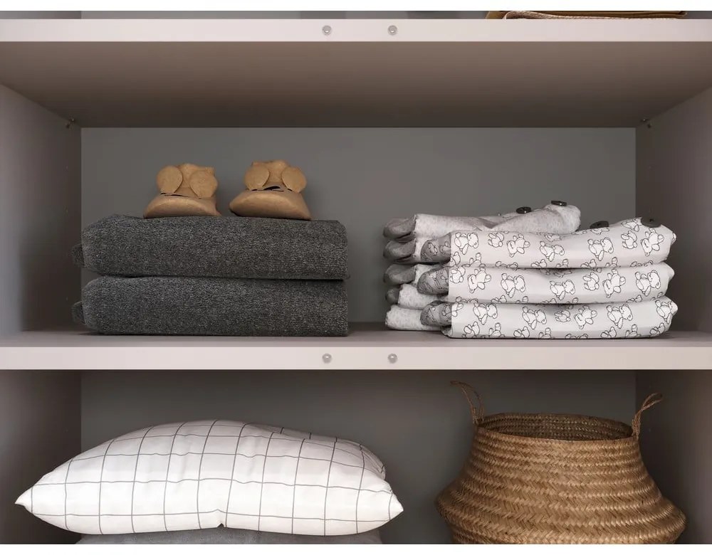 Cassettiera per bambini color crema 89x92x54 cm Alkmaar – Germania