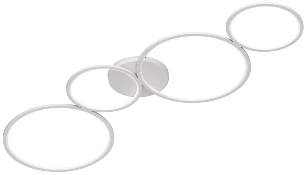 Plafoniera LED Rondo Ø 95 cm bianco IP20 bianco caldo, 3300 lumen TRIO LIGHTING INTER