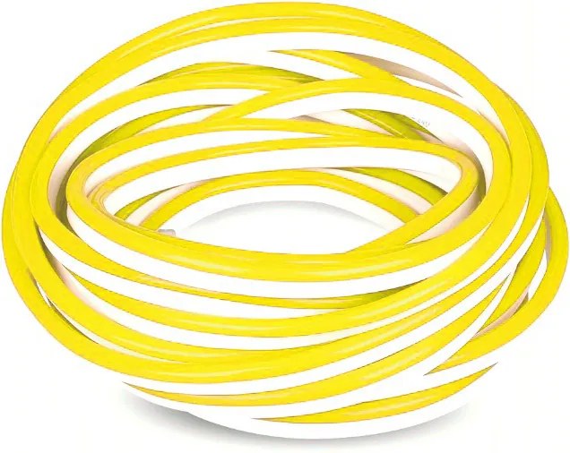 Striscia Led flessibile Neon Flex modellabile 12V 14W/m 1 metro IP65 Gialla M LEDME