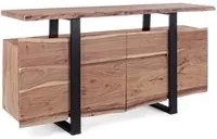 Credenza 4 Ante 2 Cassetti 175x45x90h cm Artur