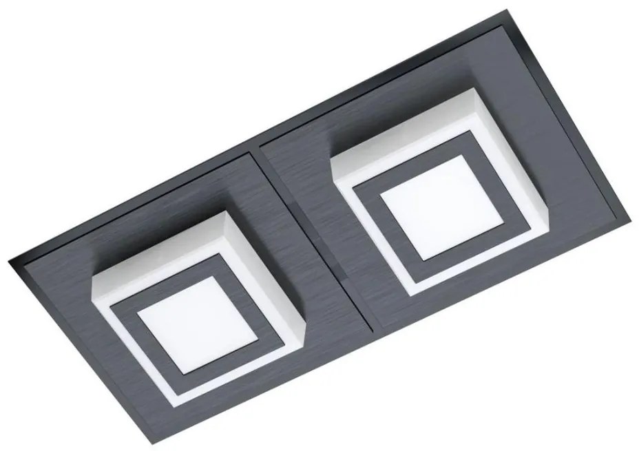 Eglo 99362 - Plafoniera LED MASIANO 2xLED/3,3W/230V