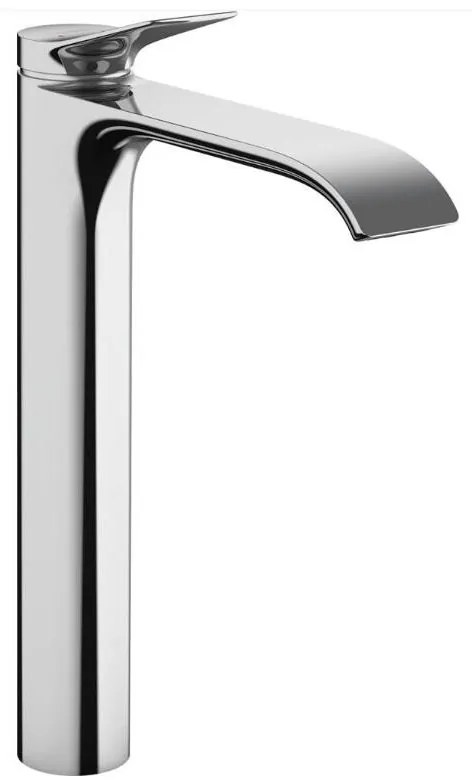 Rubinetto per lavabo getto a cascata d'acqua Vivenis cromato lucido HANSGROHE H 33.7 cm