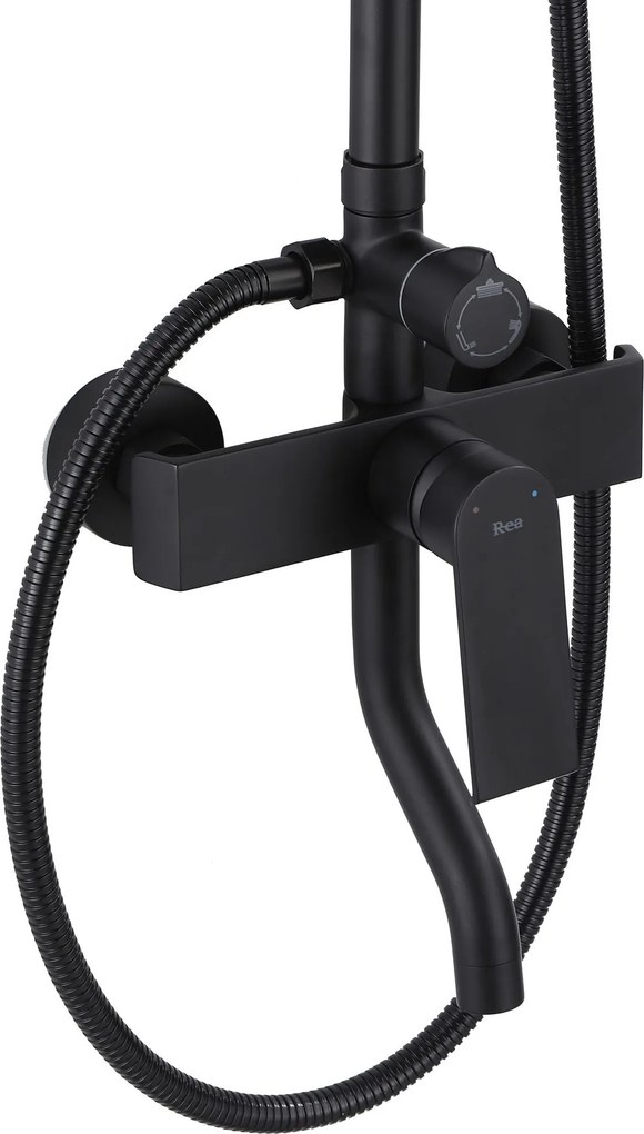 Set Doccia da incasso REA HASS Black