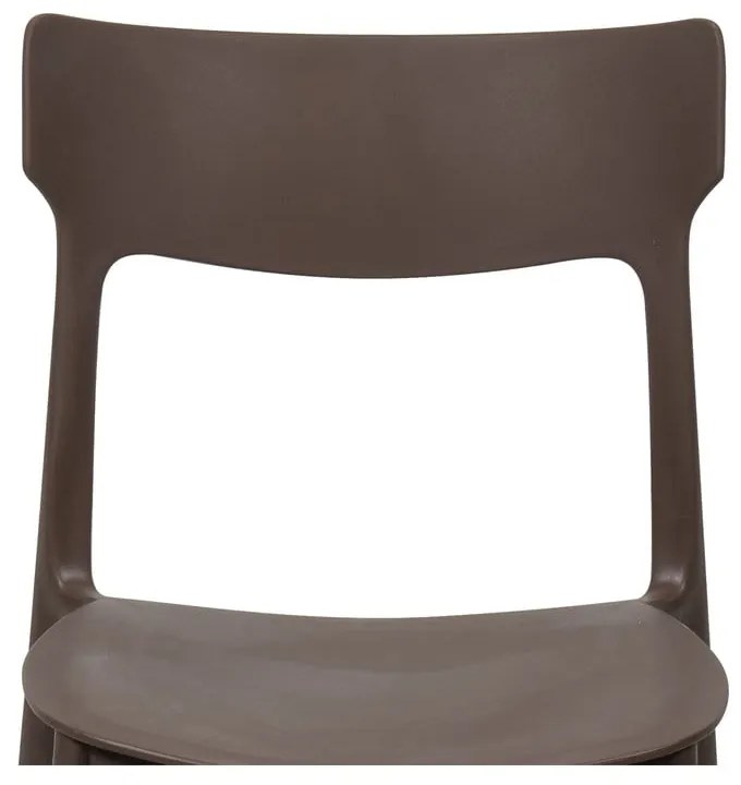 Sedia da esterno marrone in plastica Biá – Bonami Essentials