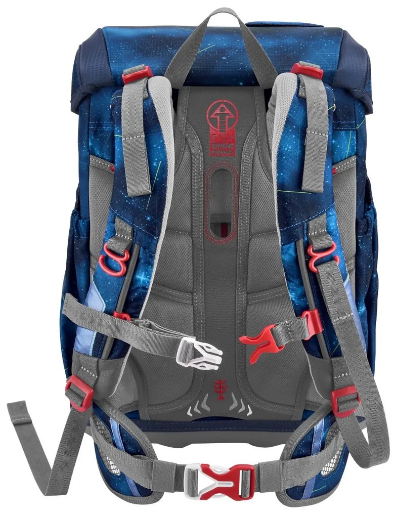 Zaino scuola Step by Step CLOUD, Starship Galactus - set 5 pezzi