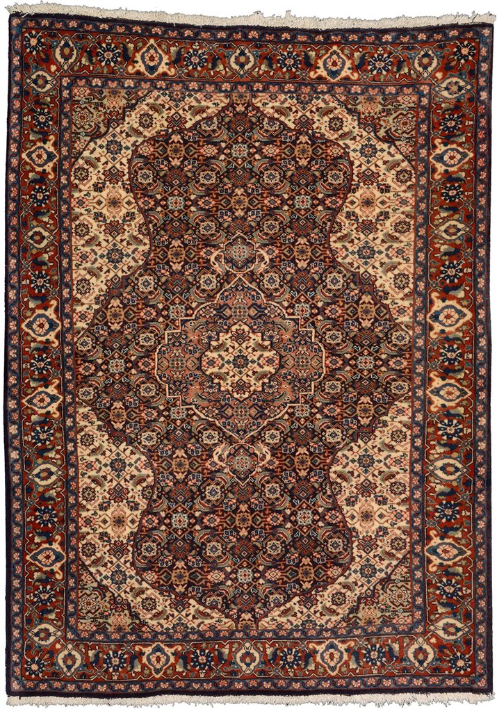 Sarouk Tappeto persiano 110 x 150 Marrone (Iran) Annodato A Mano