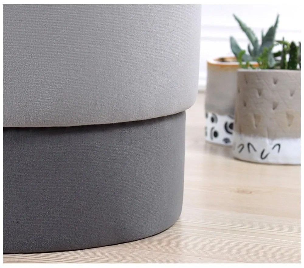 Sgabello grigio Ropp - Artie