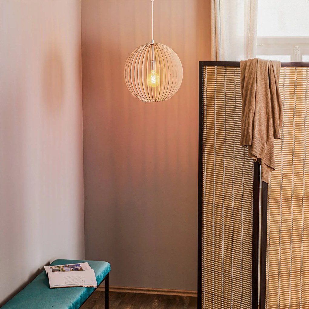 Lampada a sospensione Paz Argon, dimmerabile, Cromo / Argento, Soggiorno / Sala da pranzo, Metallo, Scandinavo, Lampada a sospensione