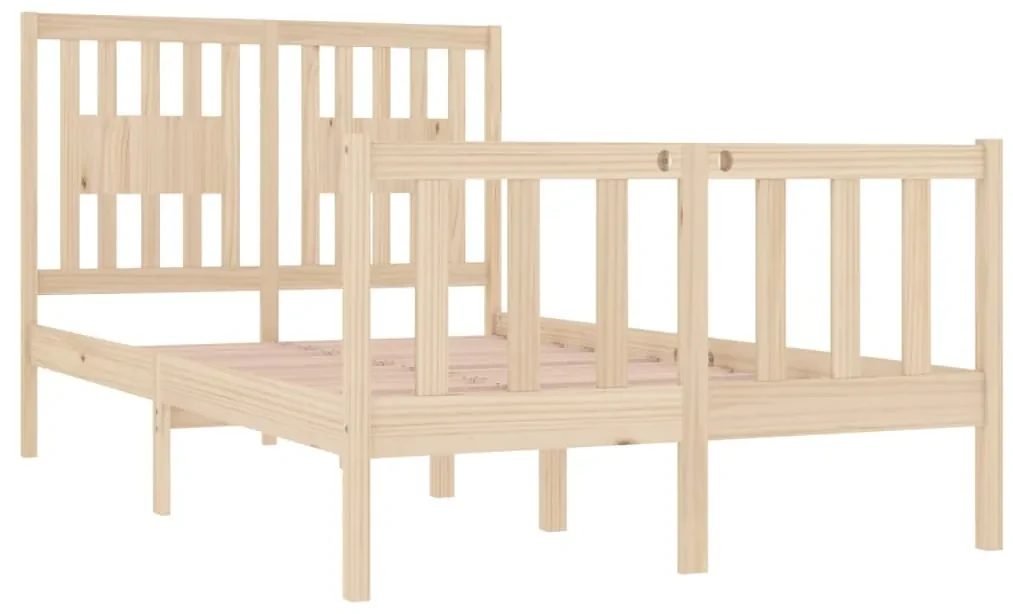 Giroletto in legno massello 120x190 cm 4ft small double