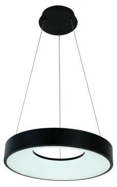 Brilagi - Lampadario LED dimmerabile a cavo FALCON II LED/67W/230V Ø 40 cm nero + telecomando