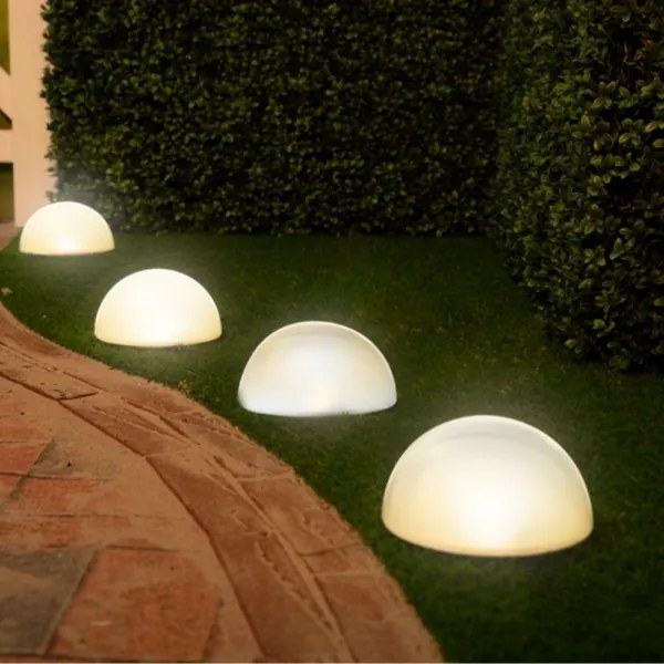 SET 5x Lampada LED solare LED/3,2V 600 mAh multicolore