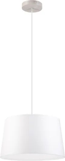 Lampadario su cavo AIDA 1xE27/60W/230V Ø 35 cm rovere/bianco