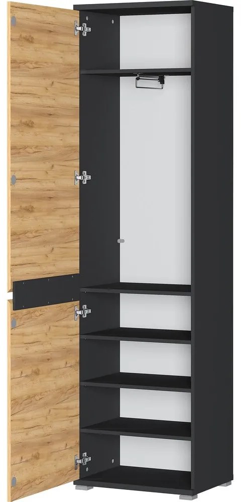 Armadio in rovere decorato 54x200 cm Lissabon - Germania