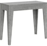 Consolle Allungabile 90-198x42x77 cm in Nobilitato Grigio