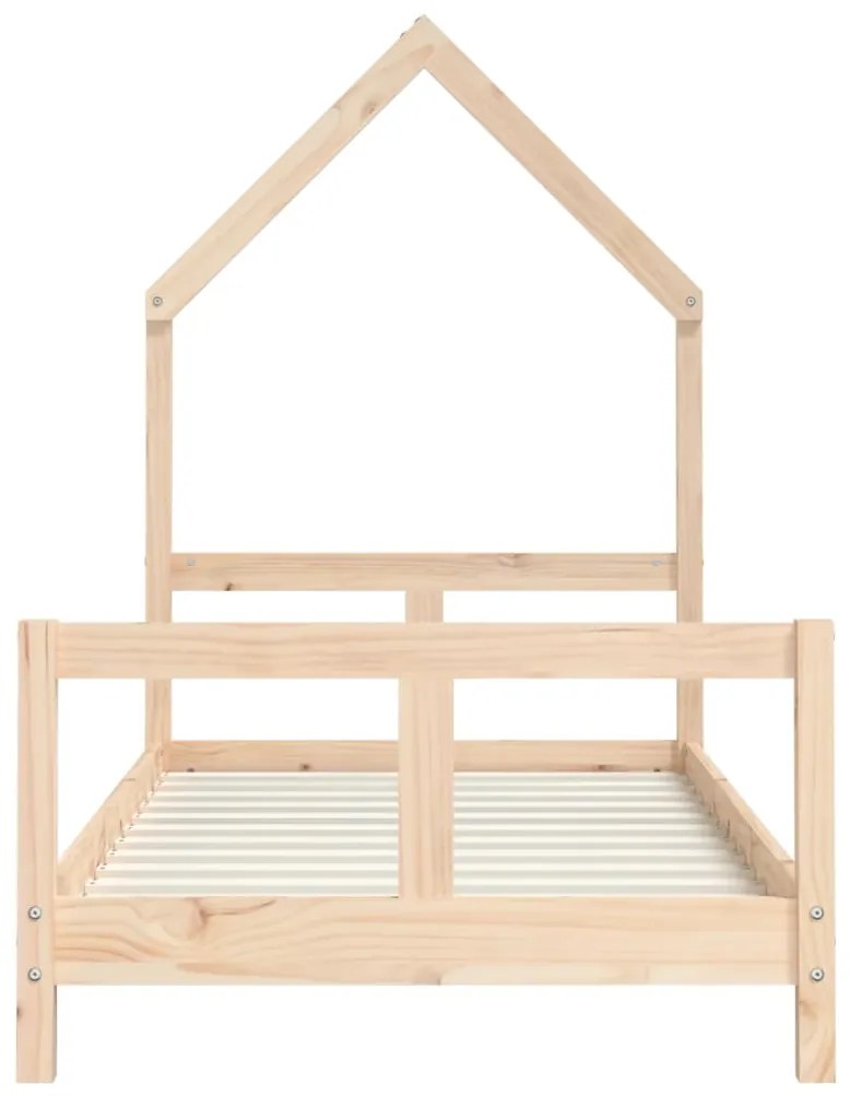 Giroletto per bambini 80x160 cm in legno massello di pino