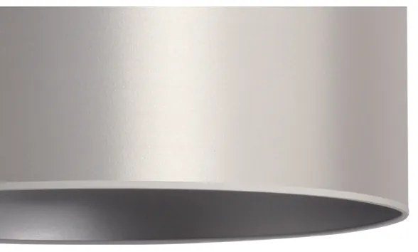 Duolla - Lampadario a sospensione con filo CANNES 1xE27/15W/230V diametro 45 cm argento