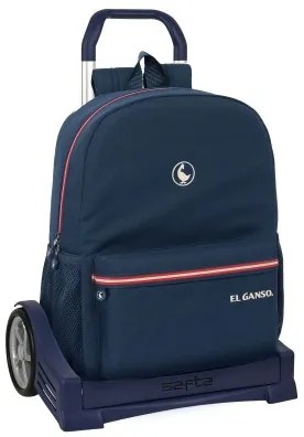Trolley per la Scuola El Ganso Classic Blu Marino 32 x 43 x 14 cm