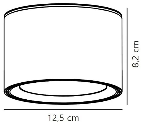 Nordlux - Faretto da bagno LED LANDON LED/6,5W/230V IP44 bianco