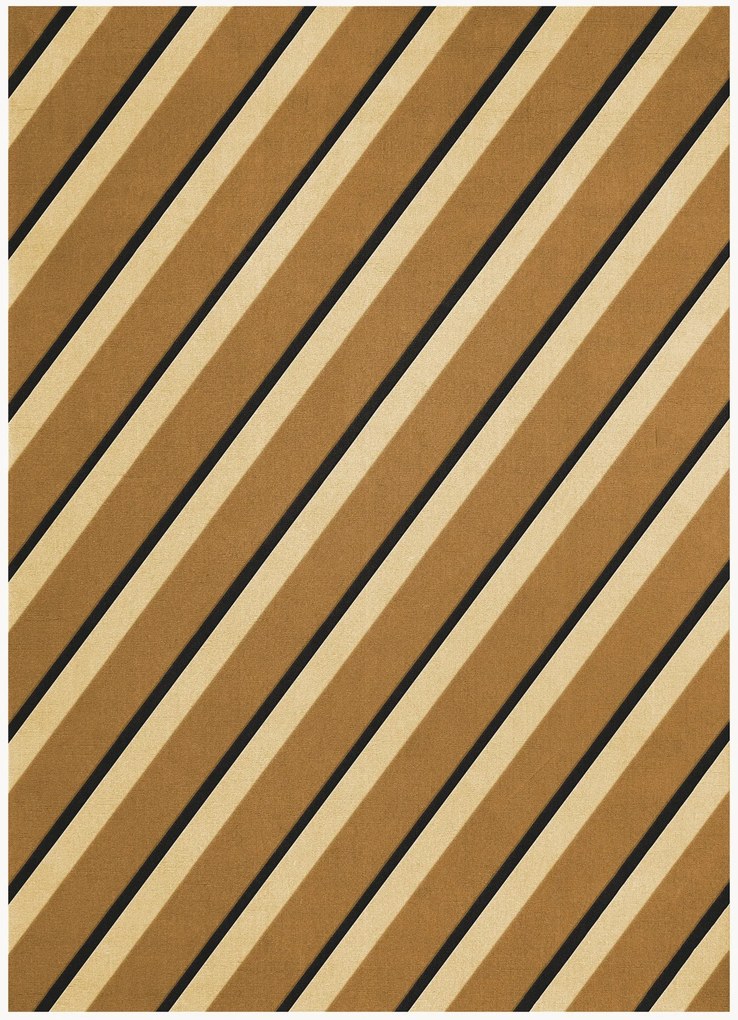 Tappeto in lana fatto a mano Tekla Diagonal