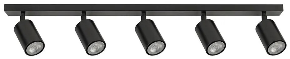 Luce Spot ZOOM 5xGU10/25W/230V nero