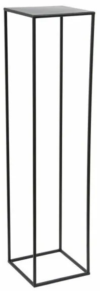 Portafiori 100x24 cm nero