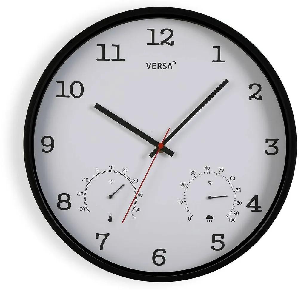 Orologio da Parete Versa Bianco Plastica (4,3 x 35,5 x 35,5 cm)