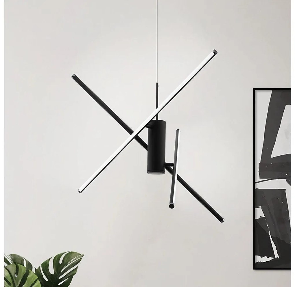 Eglo 99818 - Lampadario LED dimmerabile su corda SALITRE LED/29W/230V