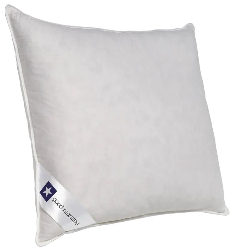 Cuscino bianco con imbottitura in piuma d'anatra e piumino Premium, 60 x 70 cm - Good Morning