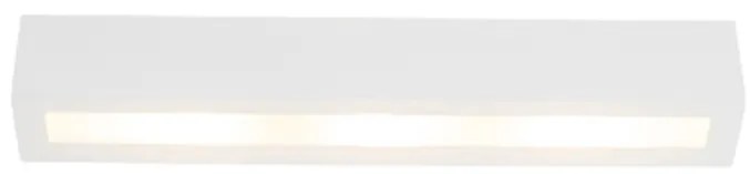 Applique moderna bianca 3 luci - Tjada Novo