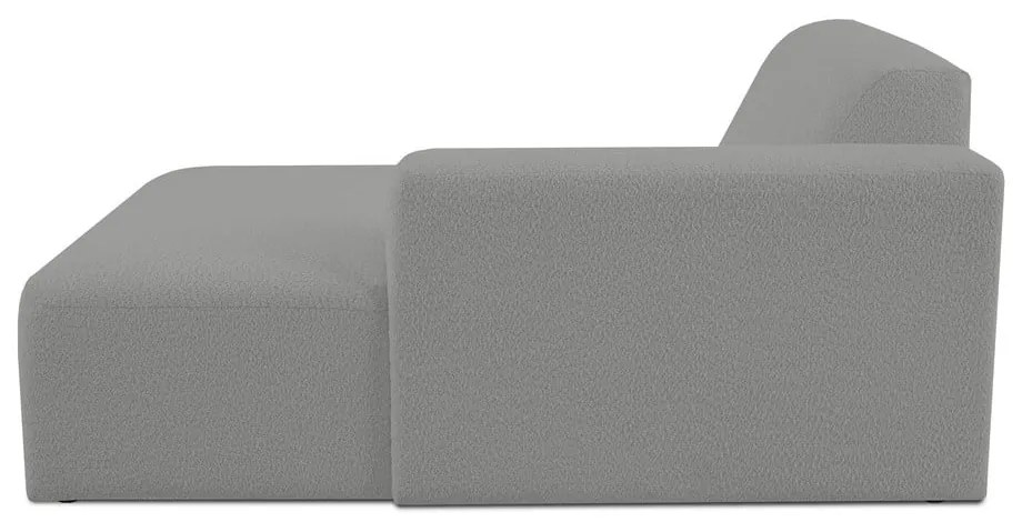 Modulo divano grigio in tessuto bouclé (angolo destro) Roxy - Scandic