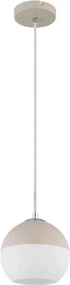 Globo 15999H - Lampada a sospensione su cavo RAGUSA 1xE27/60W/230V Ø 20 cm