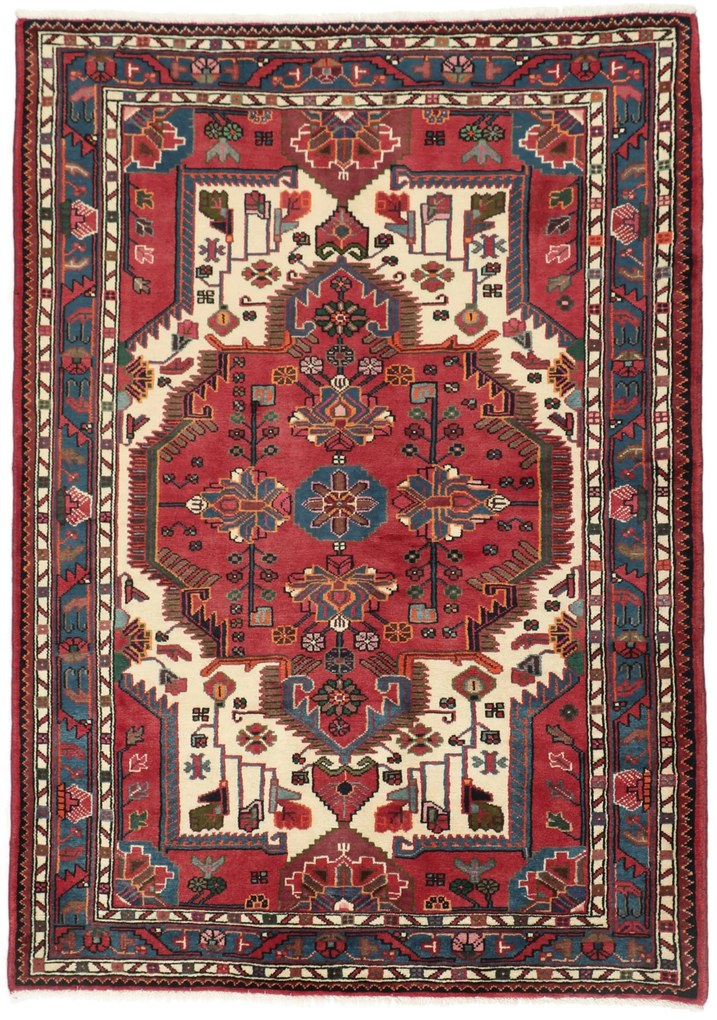 Hamedan Tappeto persiano 200x140 (Iran) Annodato A Mano