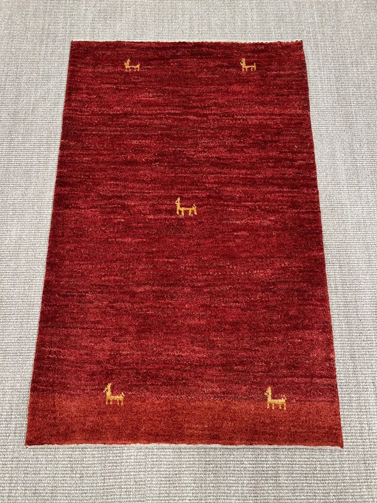 Gabbeh Tappeto persiano 130 x 80 Rosso (Iran) Annodato A Mano