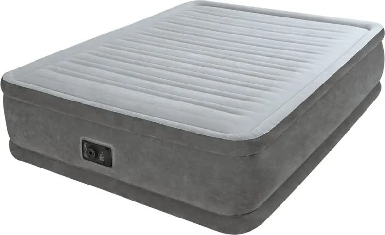 MATERASSO MATRIMONIALE AIRBED CASA 'COMFORT PLUSH' cm 152 x 203 x 46 INTEX