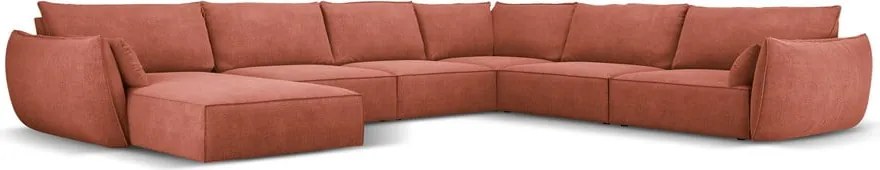 Divano angolare rosso (angolo destro) Vanda - Mazzini Sofas