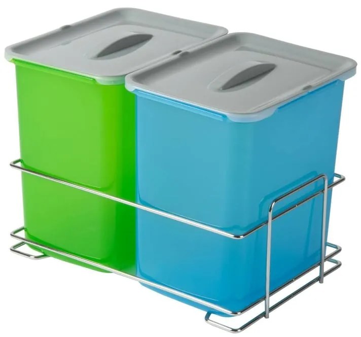Pattumiera SMAR-WI40 manuale multicolor 32 L