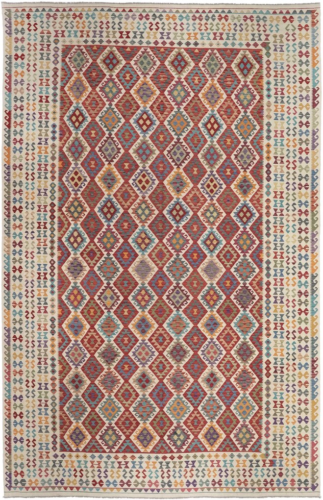 Kilim Tappeto 540x350 (Pakistan) Tessuto A Mano