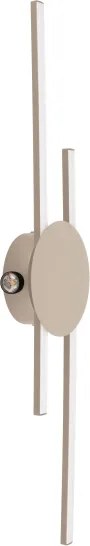 Eglo 902126 - Lampada da parete LED VENTICELLO LED/20W/230V + LED/0,91W beige
