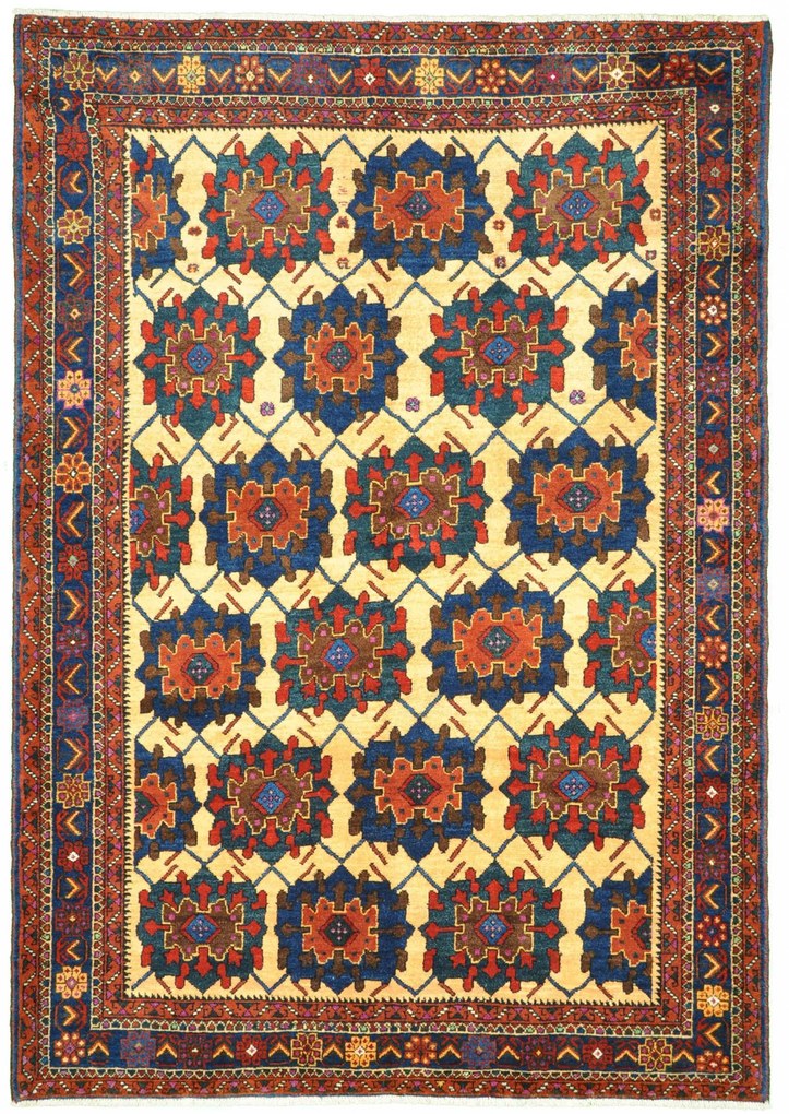 Sirjan Tappeto persiano 200x140 Beige (Iran) Annodato A Mano