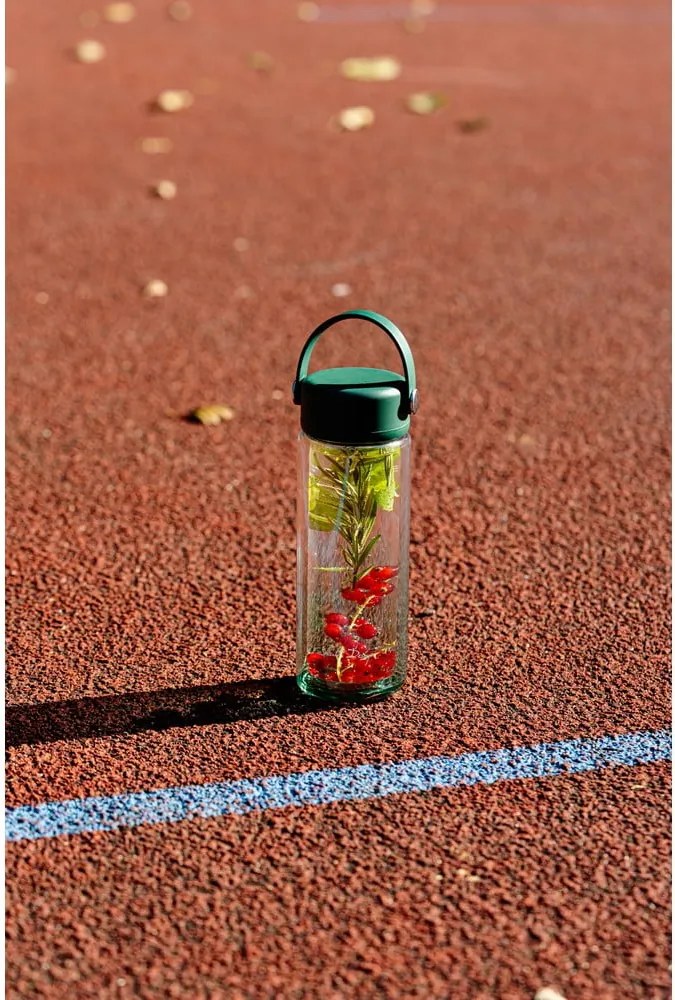 Bottiglia verde in vetro 350 ml Fuori – Vialli Design