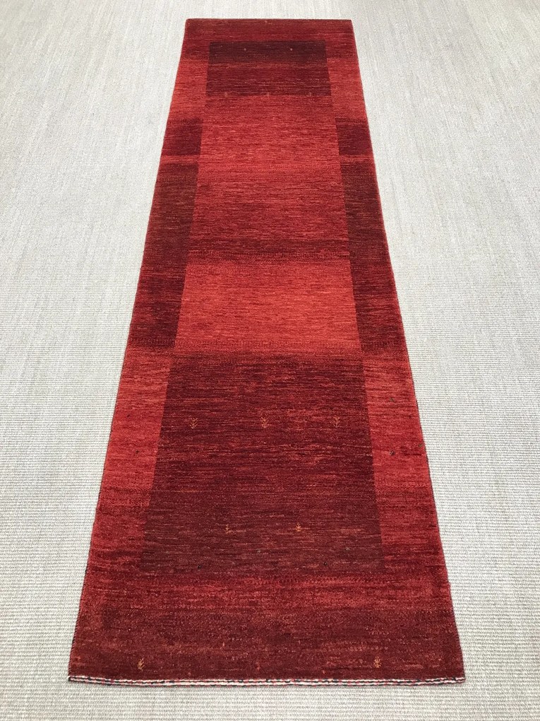 Loribaft Tappeto persiano 290 x 80 Rosso (Iran) Annodato A Mano