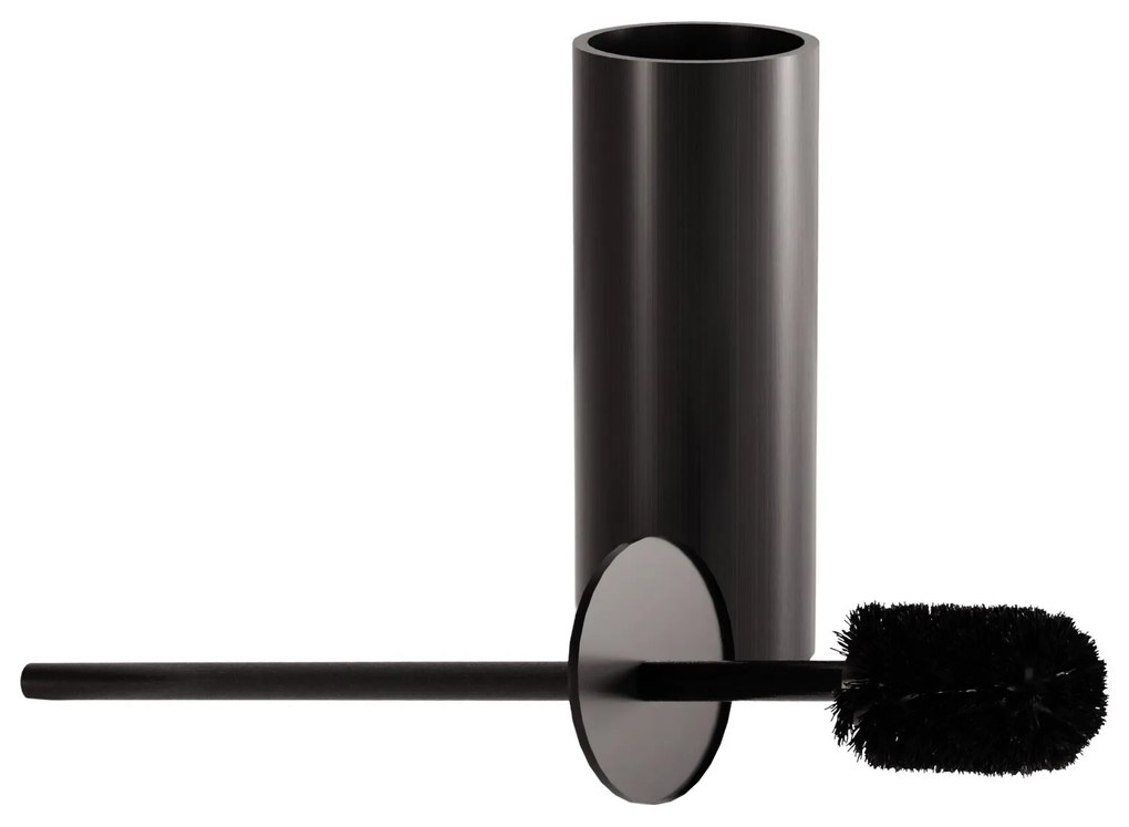 Spazzola per WC mettalico B106 BLACK