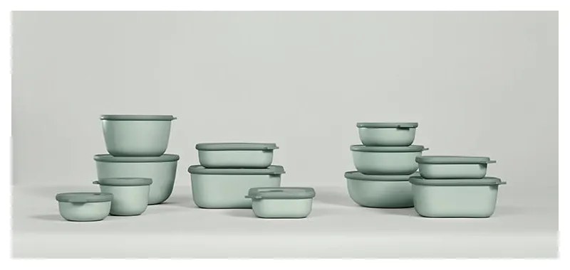 Scatole per alimenti in set da 3 Nordic sage - Mepal