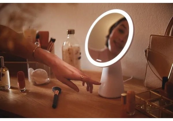 Philips - Specchio cosmetico dimmerabile con retroilluminazione LED MIRROR LED/4,5W/5V