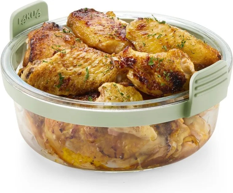 Stampo da forno in vetro 20,5x19,5 cm – Lékué