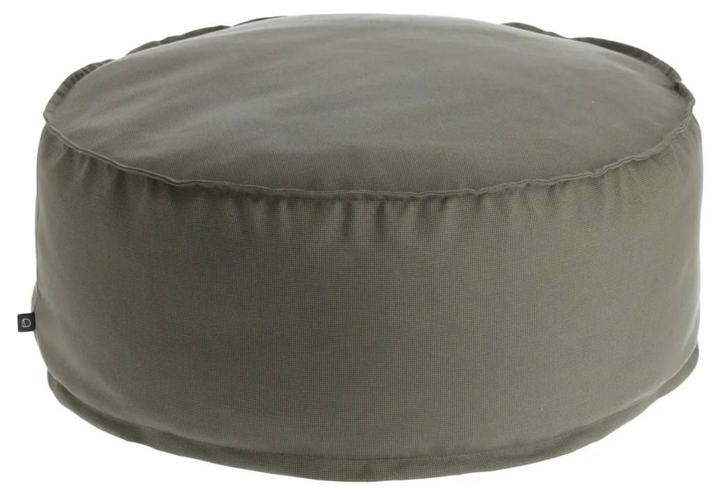 Kave Home - Pouf rotondo Nedra Ø 70 cm verde