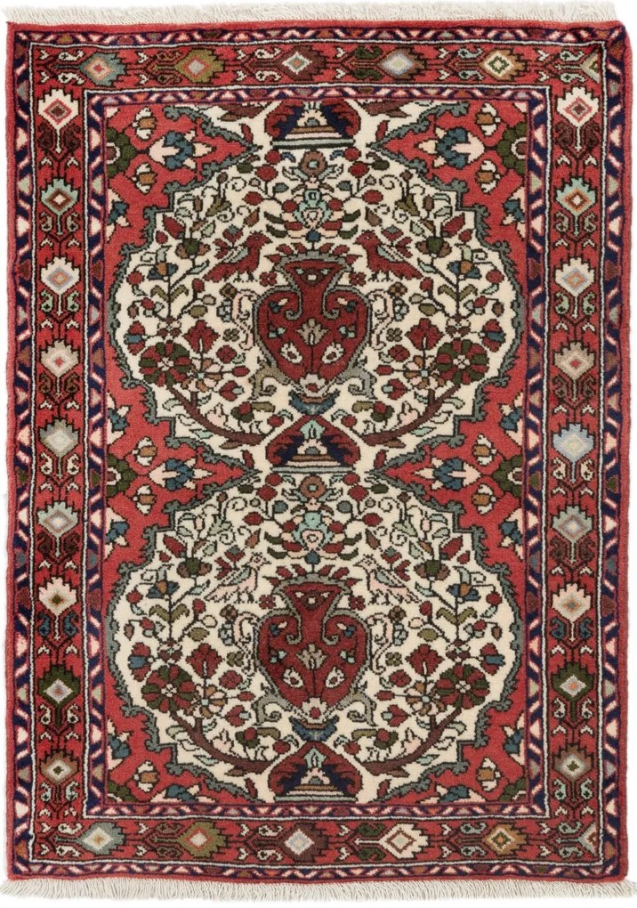 Tappeto persiano 90x120 (Iran) Annodato A Mano