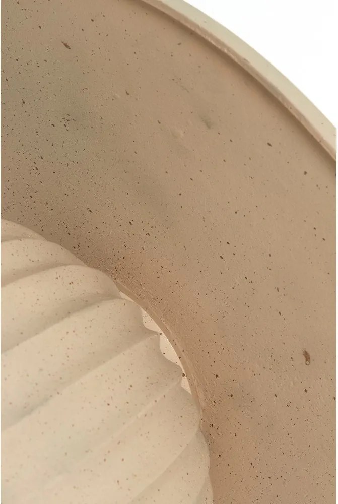 Tavolino rotondo in metallo ø 70 cm Veglia - Light &amp; Living