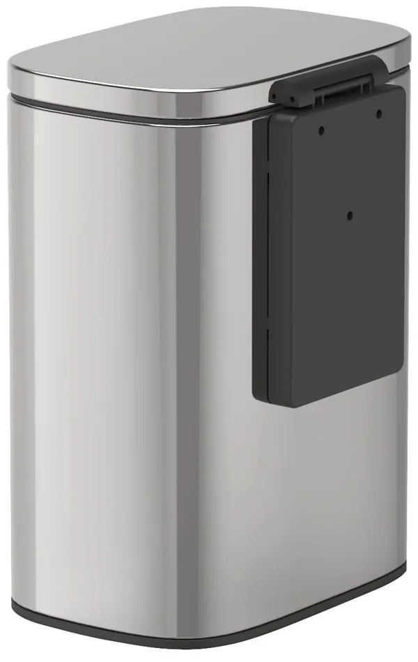 Cestino in acciaio inox argento Sare - Wenko